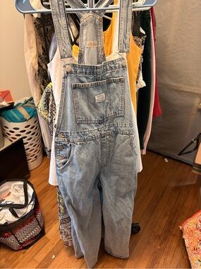 Levi's Light Blue Denim Overalls - Women's